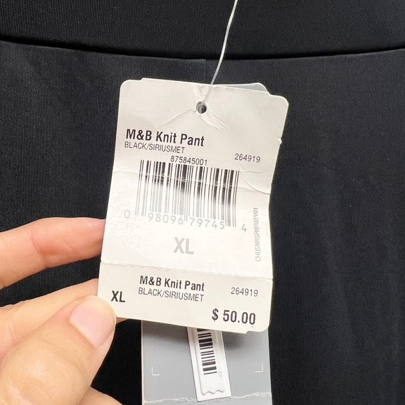 NWT Adidas M&B Knit Pant Straight Leg Women’s Size XL - Picture 4 of 11